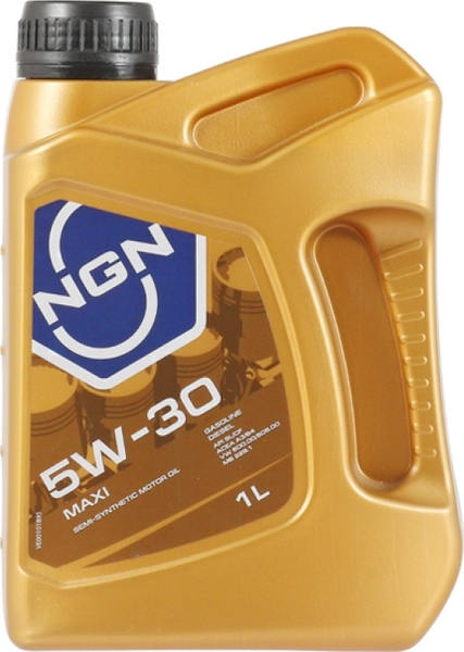 Масло моторное NGN 5W-30 Полусинтетическое - купить в интернет-магазине ...