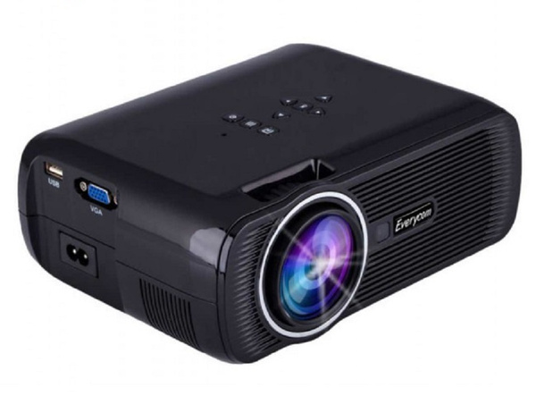 Проектор LED ТВ проектор Everycom X7A WiFi Miracast / Airplay белый ...