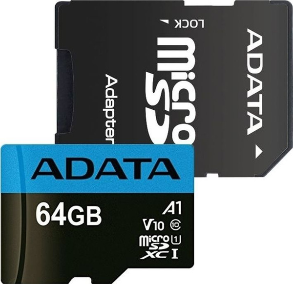 ADATA Карта памяти Premier 64 ГБ (AUSDX64GUICL10A1-RA1) купить на OZON ...
