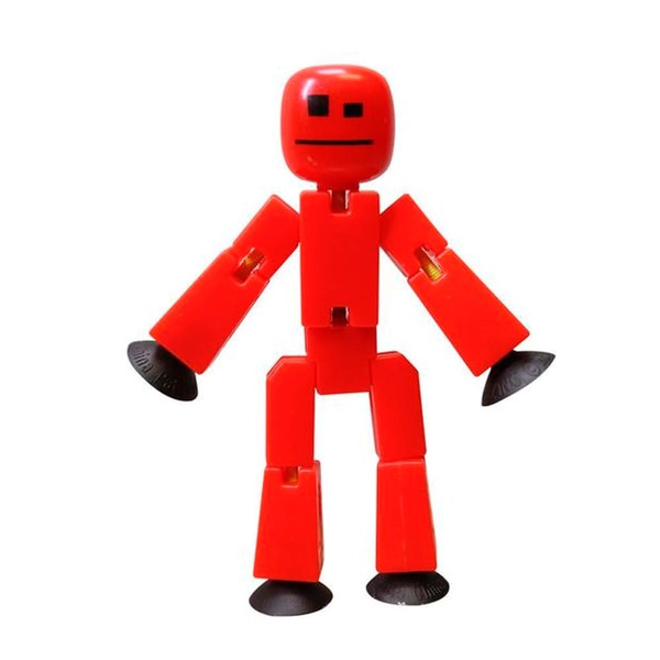Stikbot фигурка, стикбот красный купить на OZON по низкой цене (178025646)