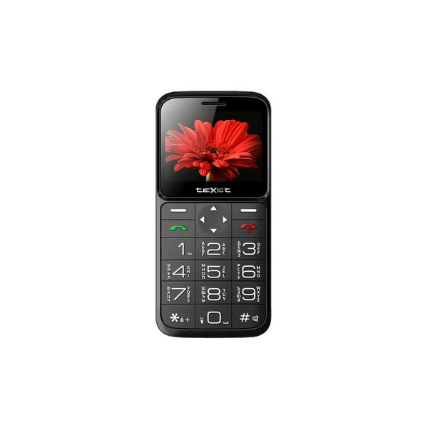 Мобильный телефон Texet ТМ-В226, черный - купить по выгодной цене в ...