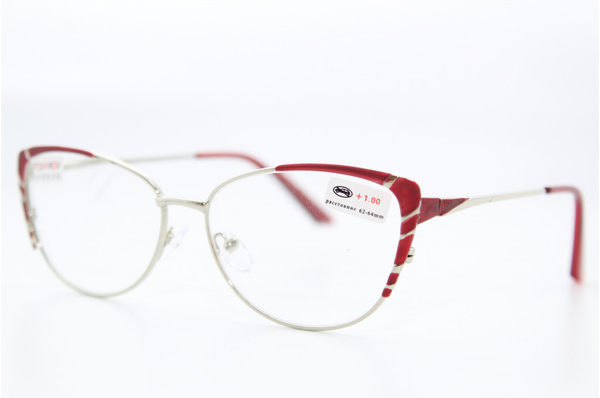 Готовые очки для зрения МОСТ (стекло) красные - купить с доставкой по ...