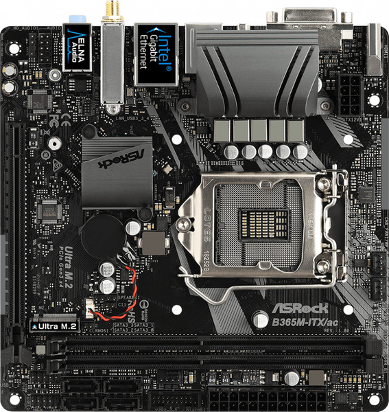 Материнская плата ASRock B365M-ITX/ac купить по низкой цене с доставкой ...