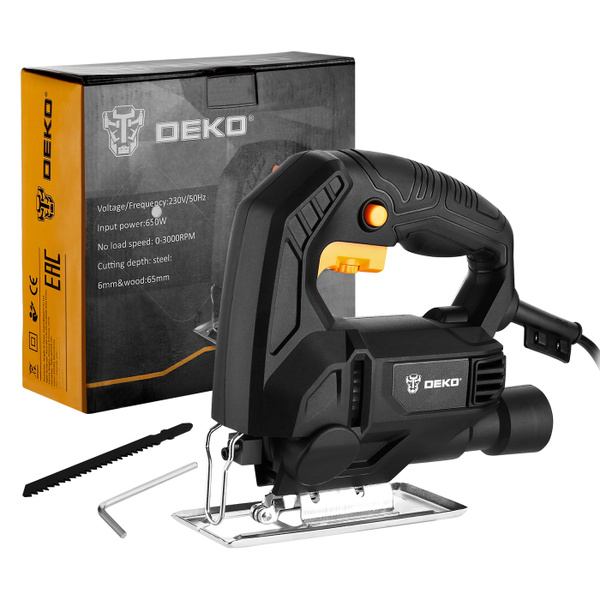 Электролобзик DEKO DKJS650 650 Вт, регулировка оборотов купить на OZON ...