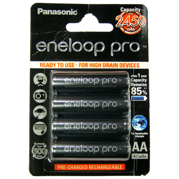 Аккумулятор panasonic eneloop pro aa