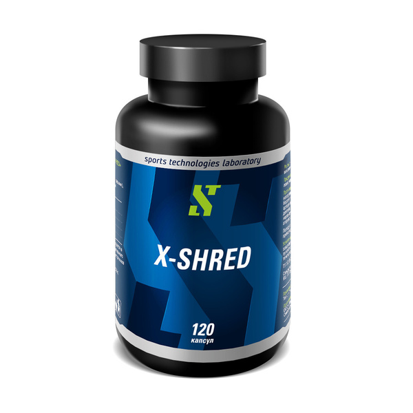 Жиросжигатель X-SHRED STL, 120 капс. / Жиросжигатель для похудения ...