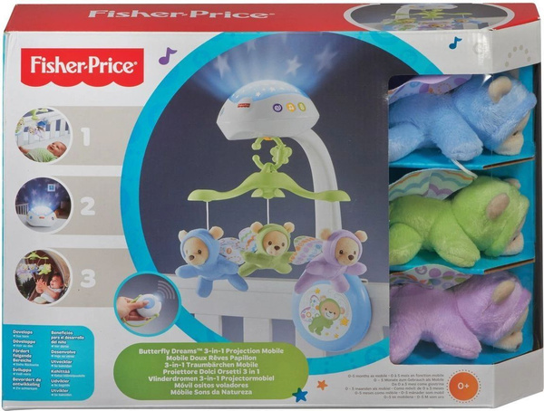 Мобиль для сна Mattel Fisher-Price Мечты о бабочках, CDN41 - купить с ...