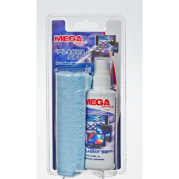 Набор для чистки оргтехники Attache Selection Plasma, спрей 100мл +м ...