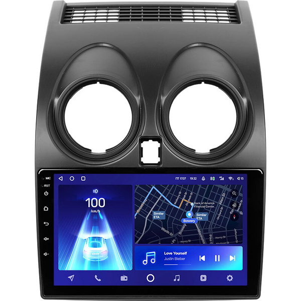 Магнитола Nissan Qashqai J10 Teyes CC2 plus 3/32Гб ANDROID 10 - 8ми ...