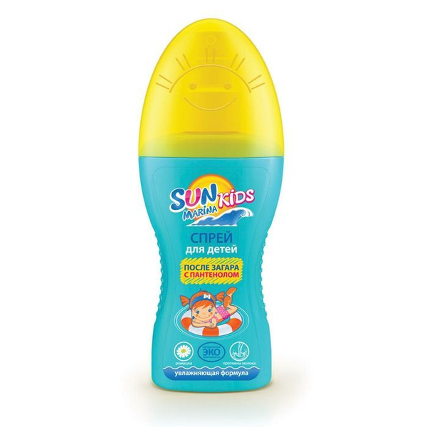 БИОКОН Спрей после загара детский Биокон SUN MARINA KIDS с пантенолом ...
