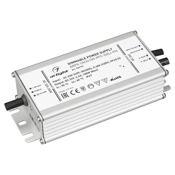 Блок питания для светодиодной ленты Arlight, 24В, 100 Вт, IP67 - купить ...