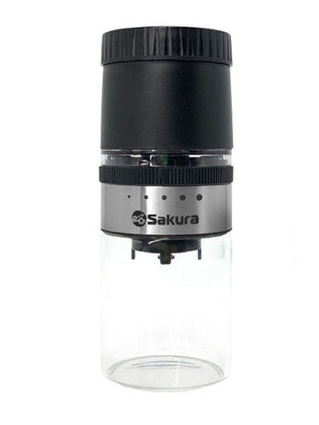 Кофемолка Sakura SA-6164, прозрачный купить по низкой цене с доставкой ...