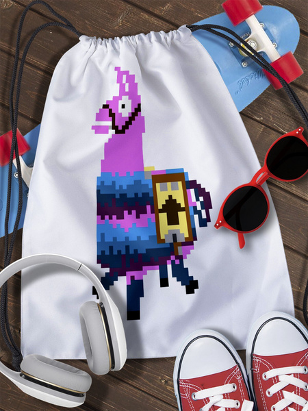 Мешок для сменной обуви пиксель арт (лего, pixel, котики, аниме, lego ...