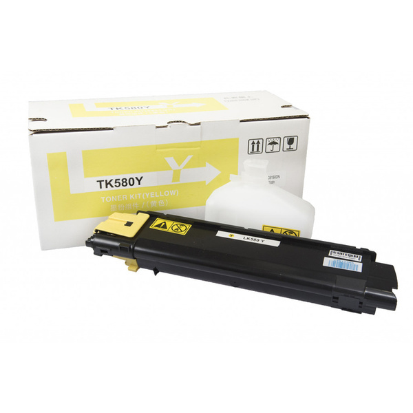 Toner Kyocera TK-580Y cartouche d'origine - Jaune - 1T02KTANL0