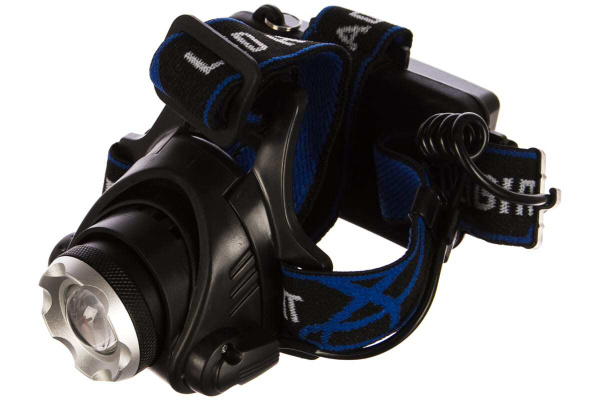 Налобный аккумуляторный фонарь Ultraflash E150 220В, черный, CREE 3Вт ...