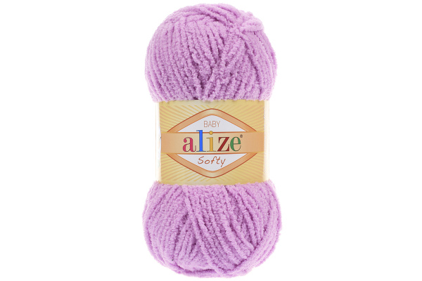 пряжа Alize baby softy - Ализе беби софти 672 розовый 2 мотка - купить ...