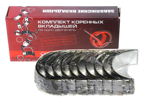 Вкладыши коренные ВАЗ 2108 (0,75) (Дайдо Металл Русь) - Дайдо Металл ...