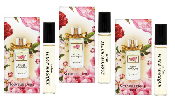Новая Заря MAGIQUE FLEUR (МАГИЧЕСКИЙ ЦВЕТОК) 3*5мл Духи 15 мл (382998019)