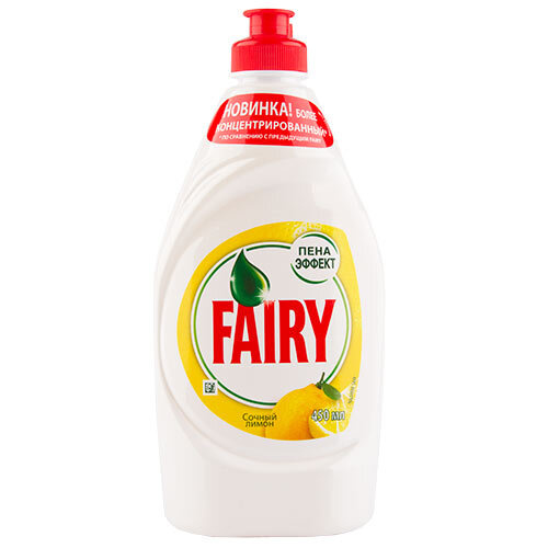 Средство для мытья посуды FAIRY Сочный лимон 450 мл - купить с ...