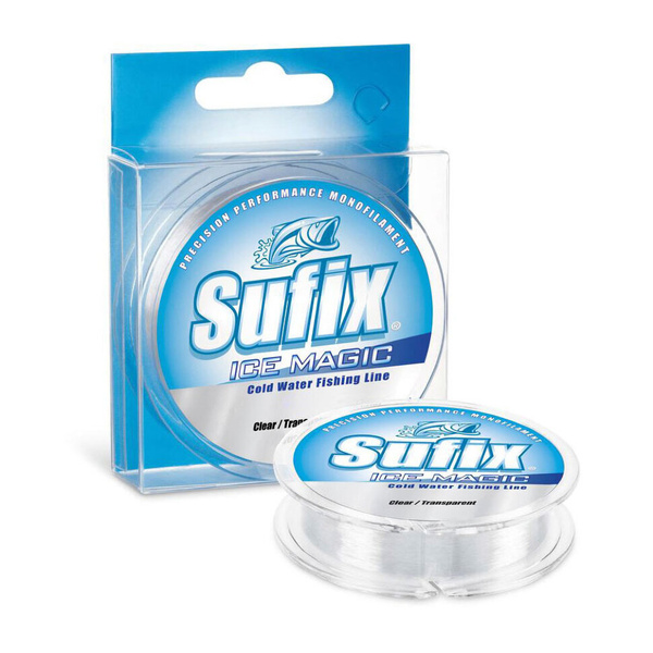 Монофильная, полиэстеровая леска для рыбалки SUFIX Леска зимняя ICE ...