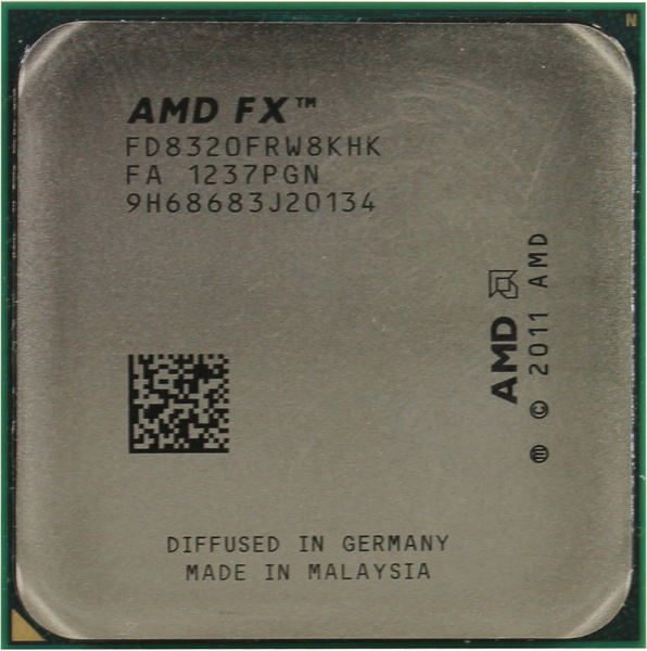 Процессор AMD FD8320FRW8KHK Athlon 64 FX, OEM (без кулера), 8 яд., 3.5 ...
