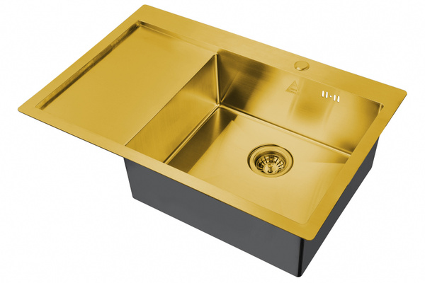 Мойка для кухни из нержавейки, с шумоподавлением ZorG Sanitary ...