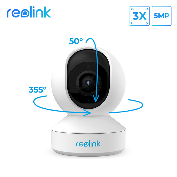 Reolink камера как подключить ReoLink E1 Zoom 5MP PTZ IP камера белый детский монитор 2.4G/5G WiFi - купить с 