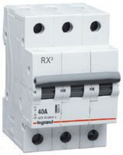 Купить Автоматический выключатель RX3 3 фазы 25A 3М (Тип C) 4,5 kA по ...