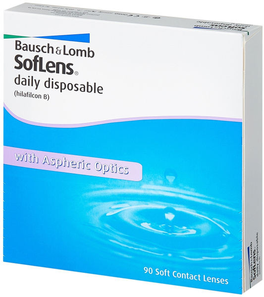 Bausch + Lomb Контактные линзы, 90 шт. , -5.50, 8.6, 1 день - купить с ...
