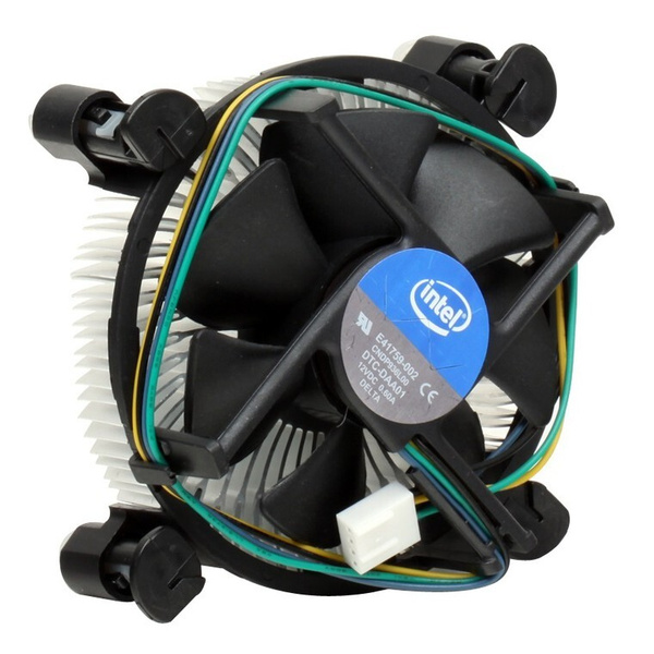 Кулер для процессора Intel для сокетов 1156/1150/1151/1155, Al, OEM ...
