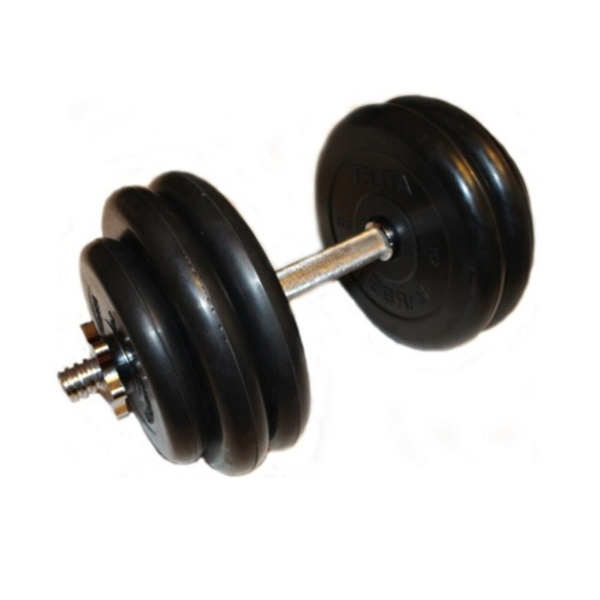 Гантели MB BARBELL Atlet 1x52.5 по 26.5 кг, черный, серебристый ...