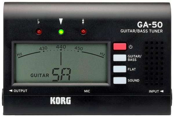 KORG GA-50 цифровой тюнер для гитары - купить с доставкой по выгодным ...