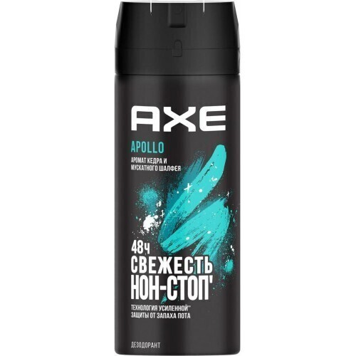 Дезодорант-спрей Axe Apollo, 150 мл, 3 шт - купить с доставкой по ...