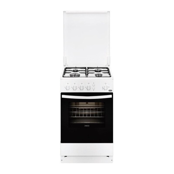 Газовая плита Zanussi ZCG 9510 K1W - купить по выгодной цене в интернет ...