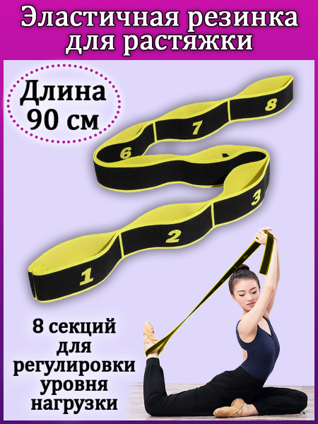 Эластичная лента для спорта резиновый эспандер, резина для растяжки ...