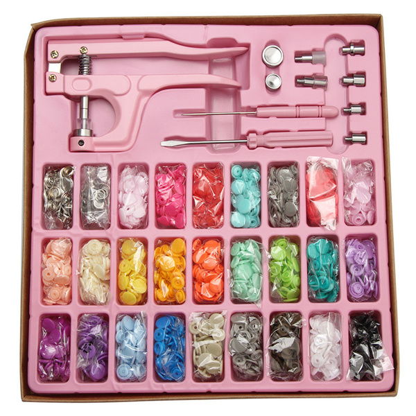 Набор для установки кнопок и люверсов /Пресс для установки кнопок/Набор ...