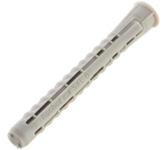 Дюбель SX 6х50 с увеличенной глубиной анкеровки код 78185 Fischer ...
