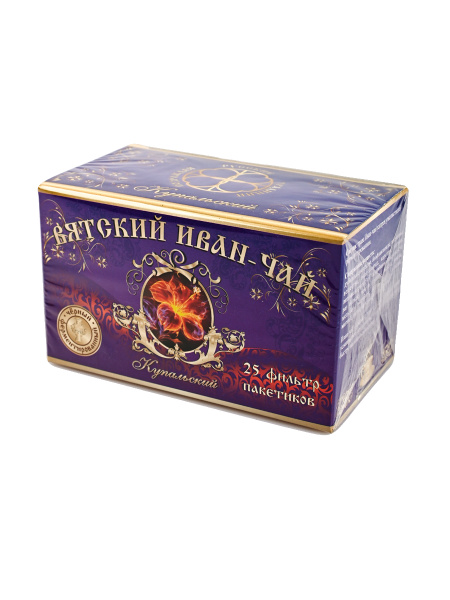 Чайный напиток Вятский Иван-чай Купальский в фильтр-пакетах, 25 шт ...