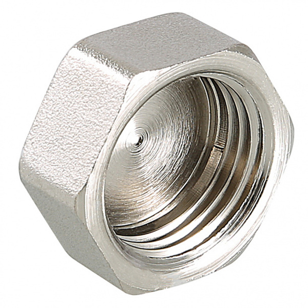 Заглушка VALTEC 3/4" ВР латунь никель, b_440000448 - купить по выгодной ...