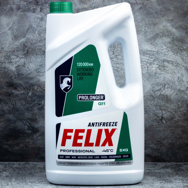 Антифриз FELIX 430206032._зеленый_белый_зеленый, белый, Готовый раствор ...