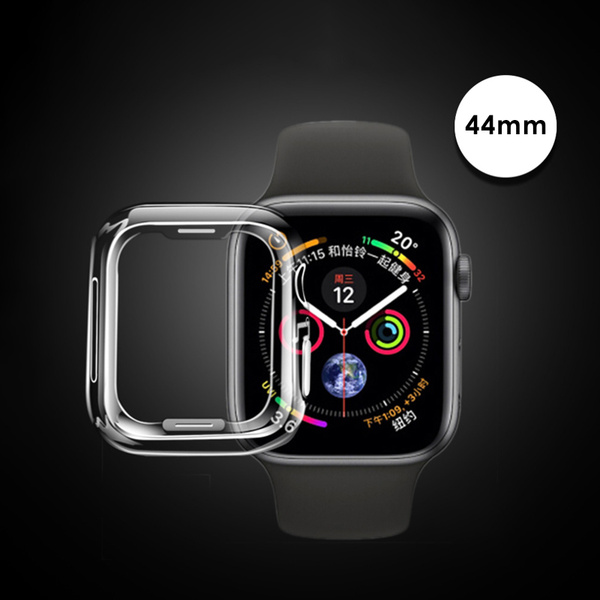 Защитный силиконовый чехол для Apple watch 4/5/6/SE, 44 mm, бампер на ...