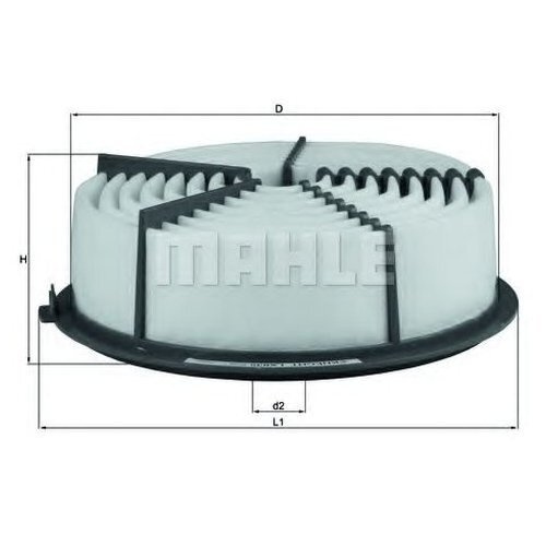 Mahle Lx1266 Фильтр Воздушный Купить В Красноярске