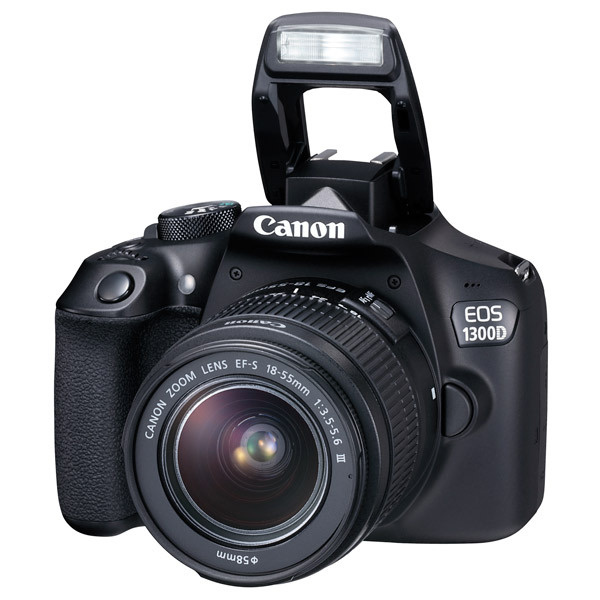 Пленочный фотоаппарат Canon Фотоаппарат EOS 1300D Kit 18-55mm - купить ...