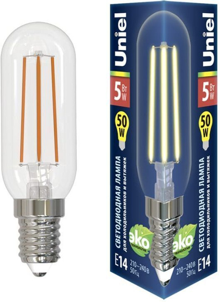 Светодиодная лампа для холодильников и вытяжки Uniel LED-Y25-5W/3000K ...