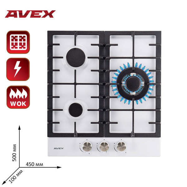 Варочная поверхность AVEX HS 4531 W купить по низкой цене с доставкой и ...