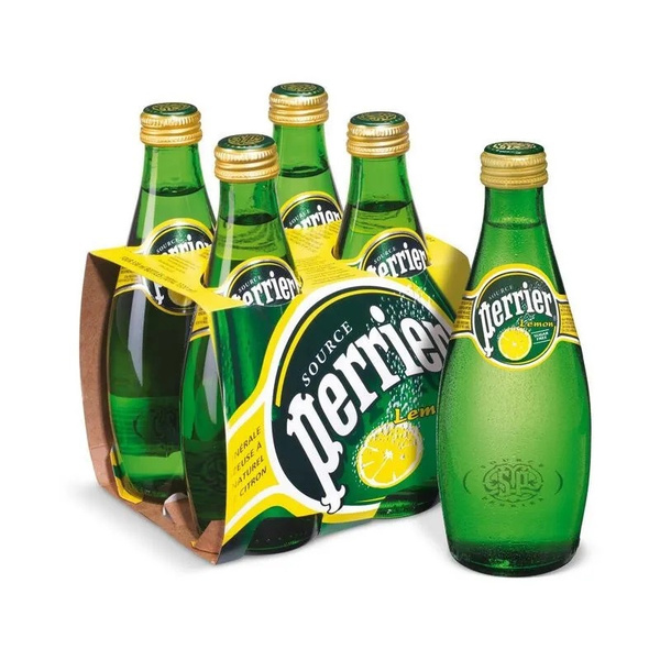 Perrier Вода Минеральная Газированная 330мл. 4шт - купить с доставкой ...