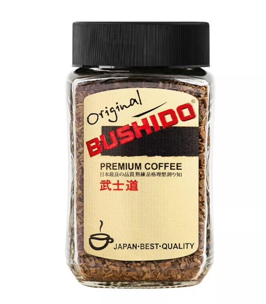 Кофе растворимый BUSHIDO 100г. 1шт. - купить с доставкой по выгодным ...