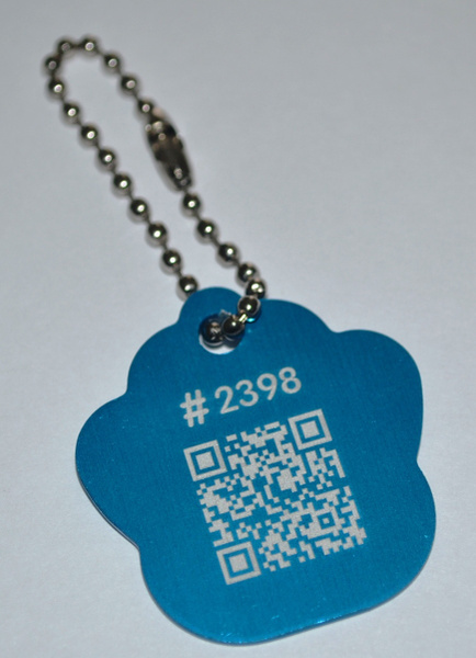 Адресник с QR кодом - купить с доставкой по выгодным ценам в интернет ...