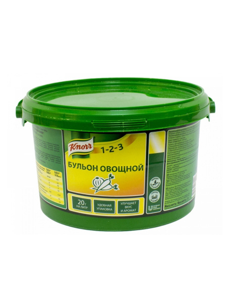 Knorr овощной бульон сухая смесь, 2кг - купить с доставкой по выгодным ...