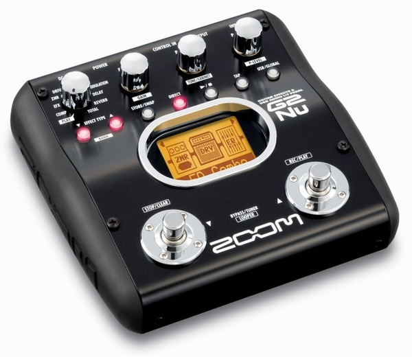 ZOOM G2Nu+AC Процессор эффектов для электрогитары. Блок питания в ...